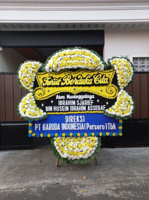 Papan Bunga Duka di Pasanggrahan