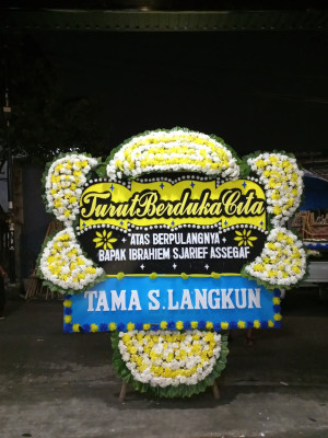 Papan Bunga Duka di Pasanggrahan