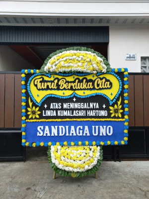 Papan Bunga Duka di Pasanggrahan